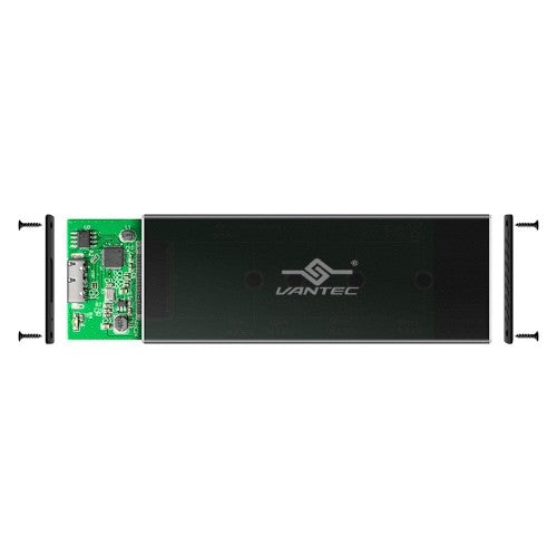 Vantec NexStar SX M.2 SATA SSD to USB3.0 Enclosure Box (NST-M2STS3-BK)