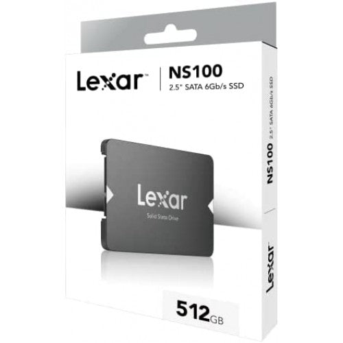 Lexar NS100 512GB 2.5'' SATA III Solid State Drive (SSD), New