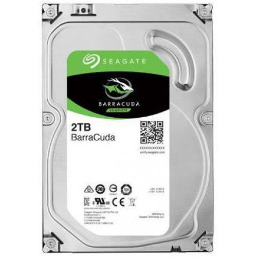 Seagate BarraCuda ST2000DM008 2TB 7200 RPM 64MB Cache SATA 6.0Gb/s 3.5" Hard Drive Bare Drive