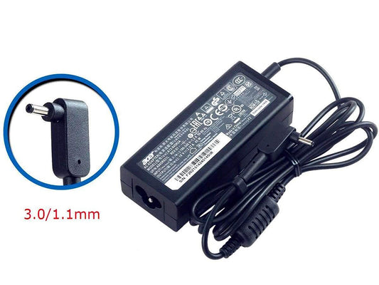 Acer OEM AC Adapter Charger 19V 3.42A 65W 3.0 X 1.0/1.1mm