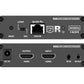 LKV676E 4K@60Hz HDR10 iPcolor,Zero Latency, HDMI 2.0 Extender over Cat6/6a/7 Transmit HDMI signal up to 70m, IR Passback Transmitter & Receiver Point to point Extender Kit_Black color