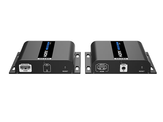 LKV683 v4.0 4KX2K HDbitT HDMI Over IP CAT5/5E/6 Extender up to 120m transmitter + Receiver Kit (Support One to One/One to many)
