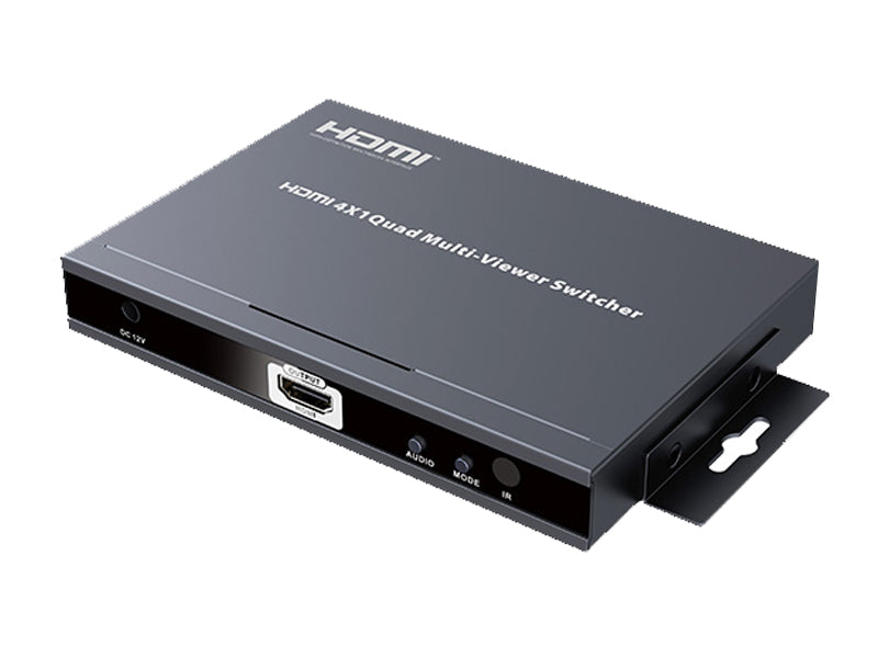 LKV401MS-N HDMI 4x1 Quad Multiviewer Switcher 1080p@60Hz, 4X HDMI input, 1x HDMI output