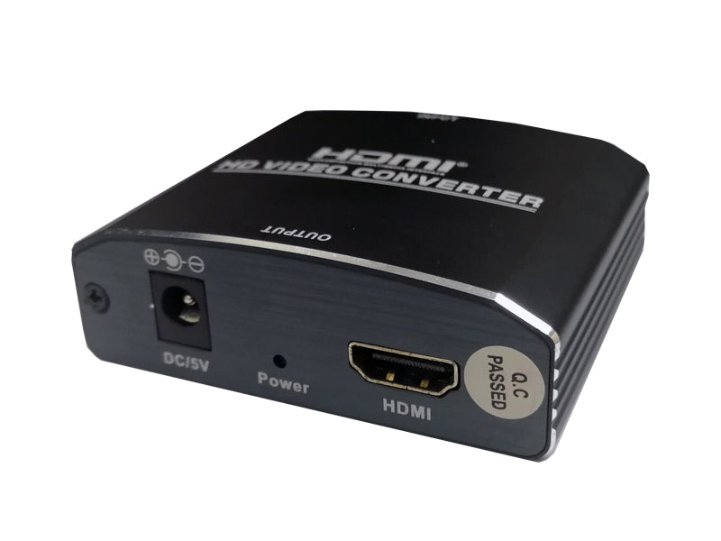 Component Video (YPbPr) + 3.5mm Analog Audio to HDMI Converter