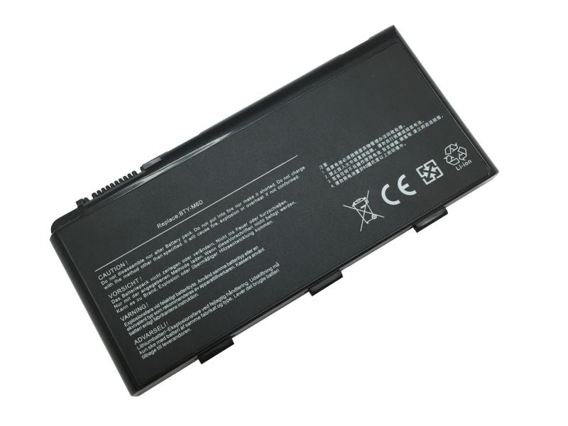 Laptop battery replacement for MSI GX660 Series BTY-M6D