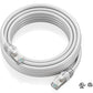 Speedex 100FT Cat 7 High-Speed 10 Gigabit FT4/CMR Shielded Patch Cable - White