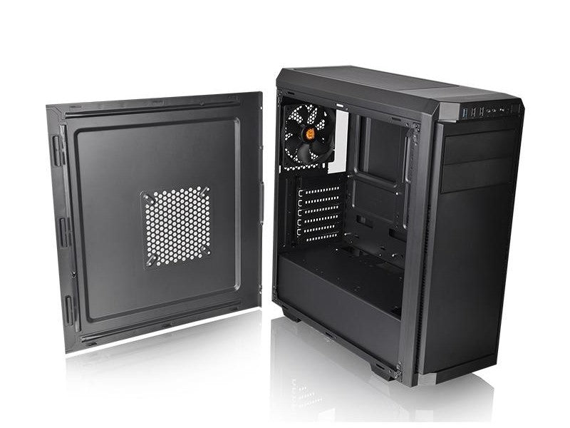 Thermaltake V100 CA-3K7-50M1NU-00 Black SPCC ATX Mid Tower Computer Case 500W Power Supply