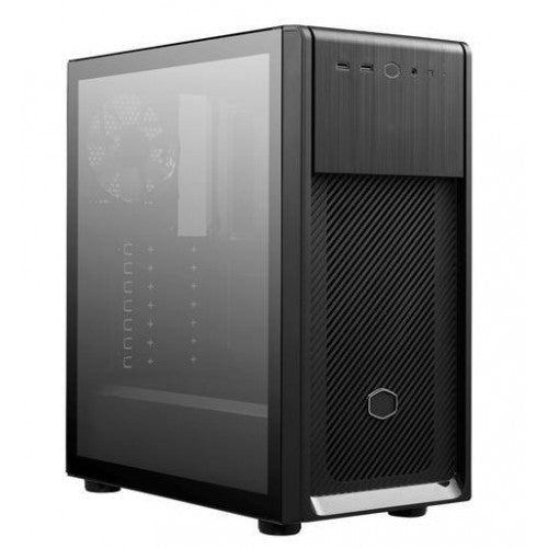 (Mid Tower) CoolerMaster Elite 500 ODD ATX Case Mid Tower Tempered Glass Panel (E500-KG5N-S00)