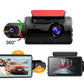 FHD 1080P Dash camera, Dual Camera Lens (Front + Inner), 3 inch IPS display Car Recorder_Black color