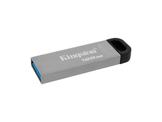 Kingston DataTraveler Kyson 128GB USB 3.2 up to 200MB/s Read Flash Drive (DTKN/128GBCR)metal case