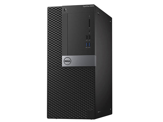 Dell 5040 Tower i5 6 Gen 8GB 500GB HDD Win 8 Bios with DVD Writer Refurbished