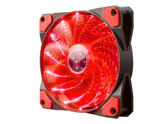 Marvo FN-10 120mm LED Backlit Case Fan_Red LED