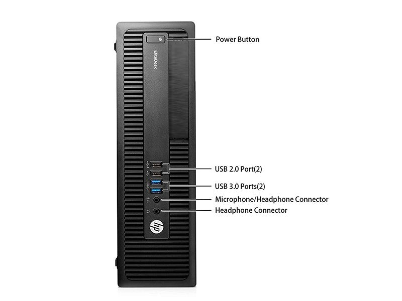 HP 800 G2 SFF Intel I5 6th Gen 8gb 500GB HDD Win8 Bios Refurbished