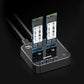 Maiwo K3016P USB3.2 Gen2 (10gbps)Type-C Docking Station/Duplicator for M.2 NVMe SSD_Black