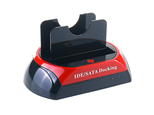USB 2.0 to SATA IDE Dual Slots Hard Drive Docking Station For 2.5"3.5" Inch IDE SATA I/II/III HDD SSD