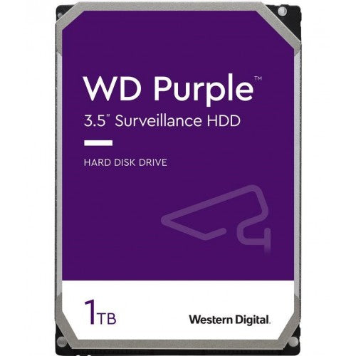 WD Purple WD10PURZ 3.5" 1TB 5400rpm Surveillance Hard Drive