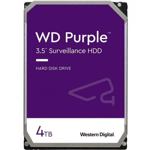 3.5" WD Purple 4TB Surveillance Hard Disk Drive WD40PURZ/WD42PURZ