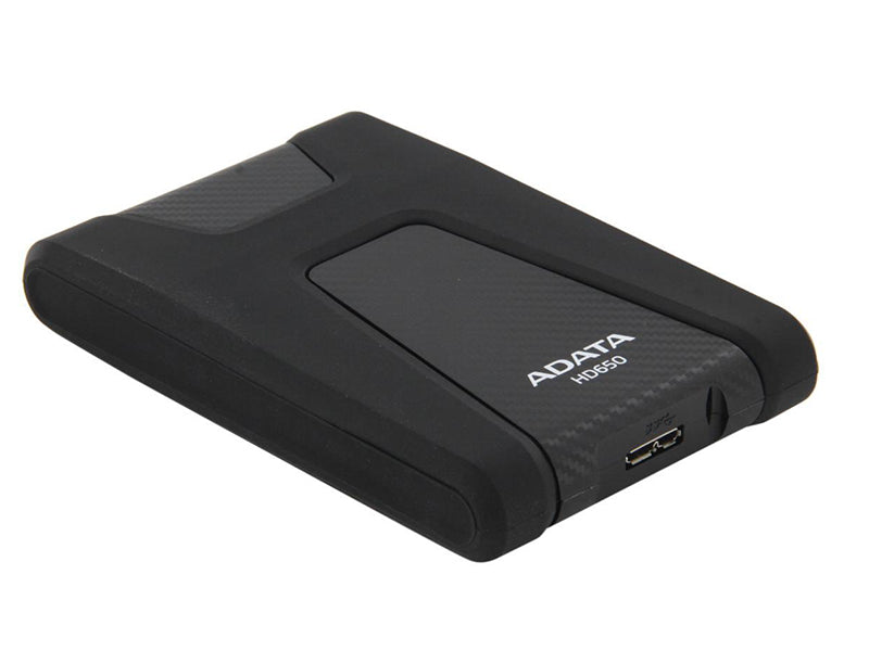 ADATA 1TB DashDrive Durable HD650 External Hard Drive USB 3.0 Model AHD650-1TU31-CB Black