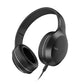 Havit H100d Wired 3.5mm plug portable folding for mobile Music headphone_Black