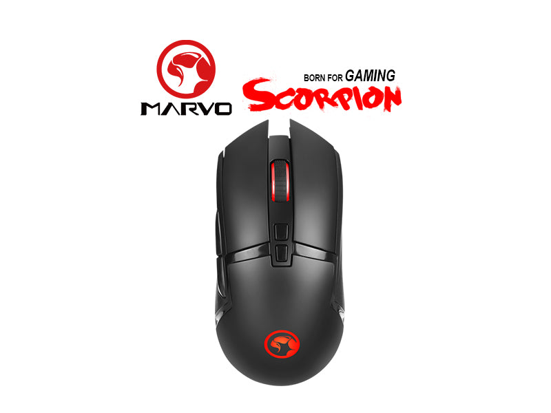 Marvo 3-in-1 Advanced Black Switch Mechanical LED Lighting 104 Gaming keyboard + RGB Lighting 6400DPI Gaming mouse + PU Leather Wrist + Large High-density Mousepad Combo Set
