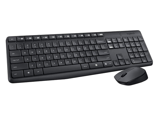 Logitech MK235 Wireless Keyboard and Mouse Combo_Black (920-007897)
