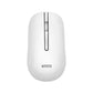 Marvo WS009 Wireless 2.4Ghz Three color key cap scheme keyboard and mute switch wireless mouse combo with tablet & cellphone stand design_White
