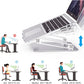Aluminum Alloy Laptop and Tablet Stands Up to 17.3 inch with Cooling Foldable Adjustable Stand L303
