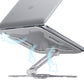 Aluminum Alloy Laptop and Tablet Stands Up to 17.3 inch with 360 Degree Rotation and Cooling Foldable Adjustable Stand L43