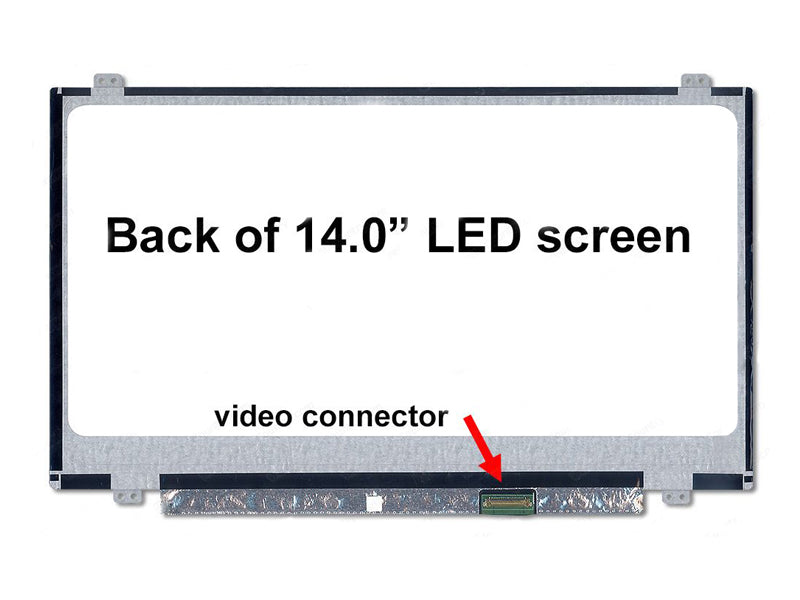 14inch Wide Matte 30pin HD (1366x768) SLIM LED LCD Screen