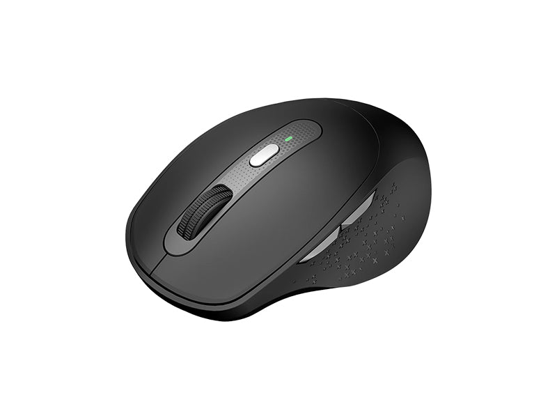 Marvo Dual-Mode Wireless Bluetooth 5.1+4.0+2.4Ghz, Rechargeable Battery, Type-C charging port mouse_Black