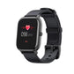 HAVIT M9006 PRO Full Touch 1.4 inch Fitness Activity Tracker, health, Zinc+Silicone Smart Watch_Black