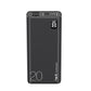 Havit PB5004 20000mAh Smart Charging, Dual input PowerBank with LED Display_Black color