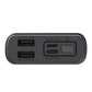 Havit PB5004 20000mAh Smart Charging, Dual input PowerBank with LED Display_Black color