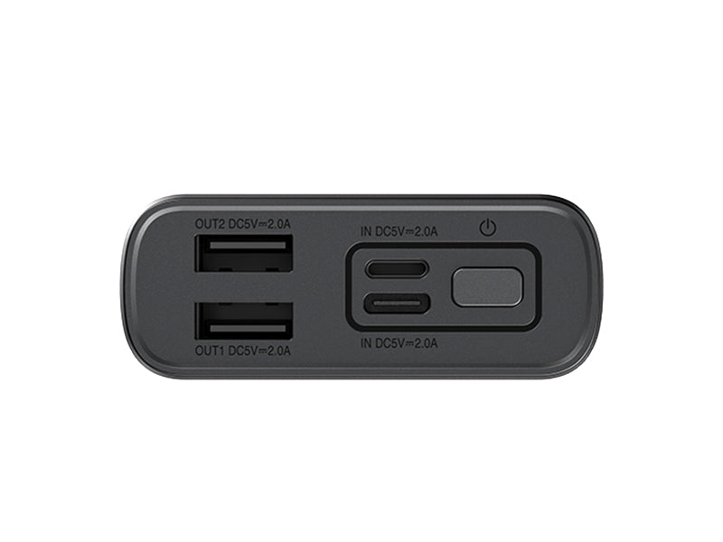 Havit PB5004 20000mAh Smart Charging, Dual input PowerBank with LED Display_Black color