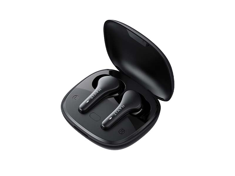 Havit TW959 True Wireless Bluetooth v5.1 Stereo earbuds, Touch control, dual channels, 65ms Low Latency_Black color