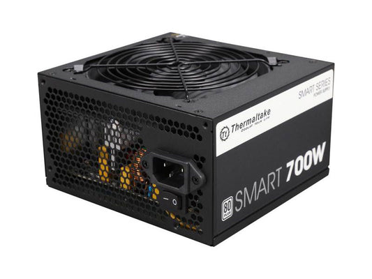 Thermaltake Smart Series 700W SLI / CrossFire Ready Continuous Power ATX12V V2.3 / EPS12V 80 PLUS Certified Active PFC Power Supply Haswell Ready PS-SPD-0700NPCWUS-W