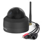Foscam D4Z 4MP Dual Band Wi-Fi PTZ 4X Optical Zoom Dome IP Camera Black