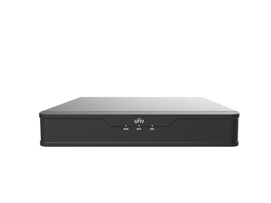 Uniview UNV301-08X-P8 8 Channel 4K NVR with 8 PoE Ports