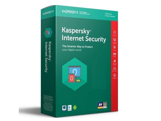 Kaspersky Internet Security 3 Users, 1 Year License