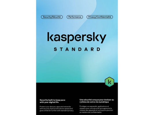 Kaspersky Standard / Internet Security 1 User, 1 Year License