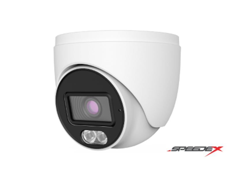 Speedex 7554AS2S 5MP, HD Turret/Dome 24 Hours Full-color Camera 2.8MM Lens-White