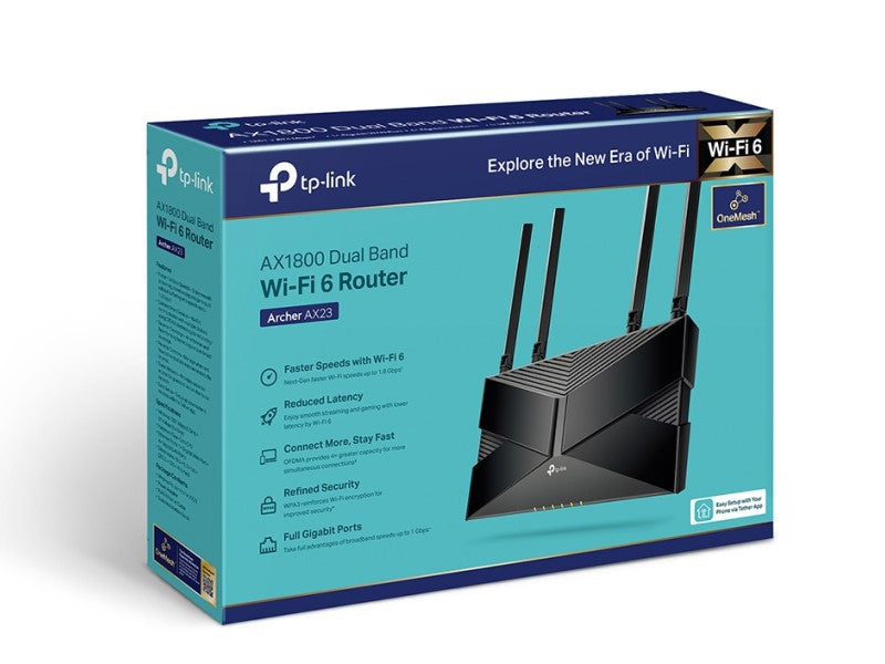 AX1800 Dual-Band Wi-Fi 6 Router