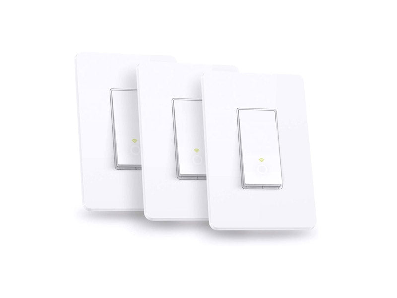 Kasa Smart Single Pole Dimmer Switch by TP-Link (HS220P3)- Neutral Wire and 2.4GHz Wi-Fi Connection Required, Dimmer Light Switch for LED Lights, Works with Alexa and Google Home, UL Certified, 3-Pack