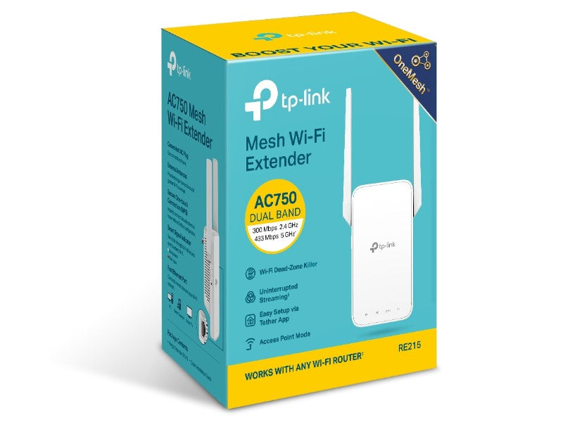 AC750 Mesh Wi-Fi Range Extender