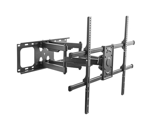 Heavy Duty Full-motion Super solid large TV Wall Mount for most 50-90 inch LED, LCD Curved & Flat panel TVs