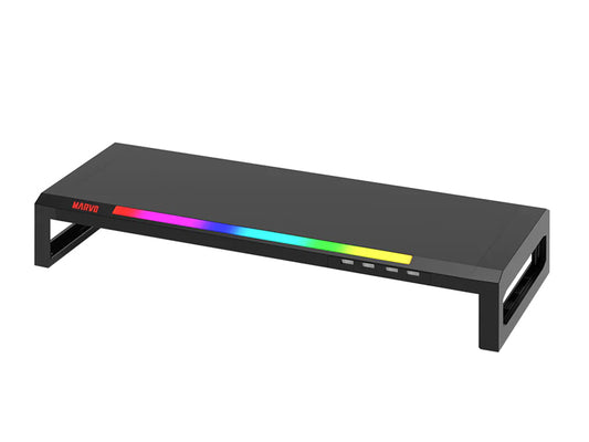 Marvo DZ-01 RGB Computer Monitor Stand with 4x USB Hub