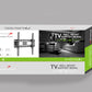 Speedex Heavy-duty Tilt TV Wall Mount for most 32-55