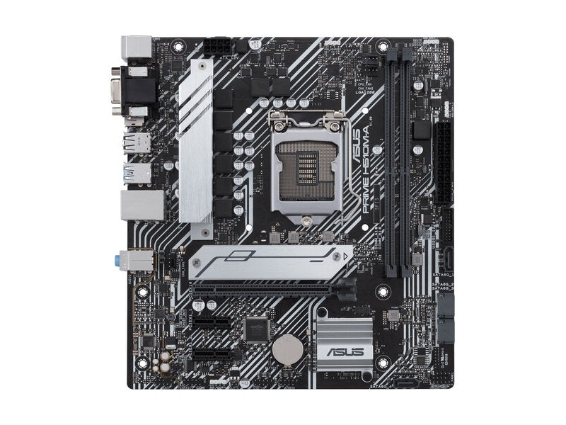 Asus Prime H510M-E Desktop Motherboard - Intel Chipset - Socket LGA-1200 - Micro ATX
